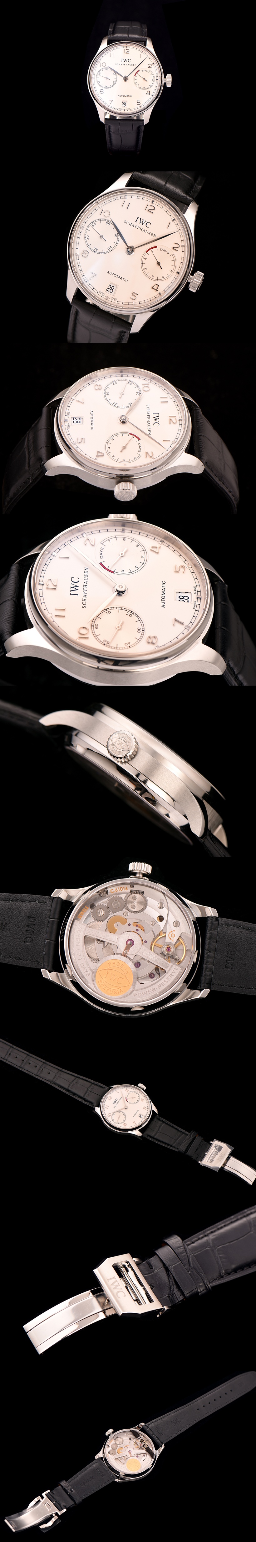 [IWC]IWC 포르투기스 세븐데이즈 IW500706(실버케이스&실버핸즈)