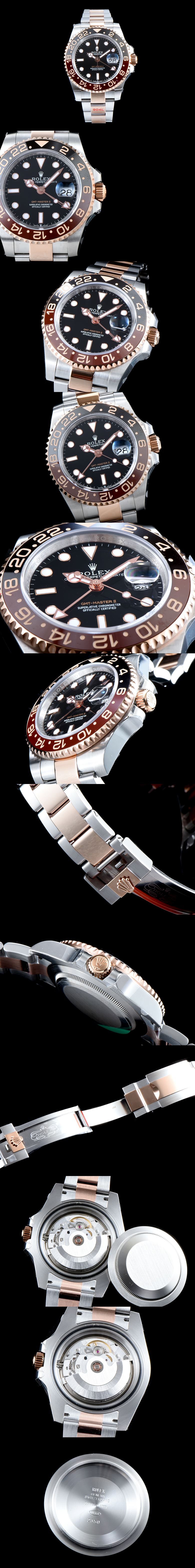 [ROLEX]로렉스 GMT마스터2-13 수정형 126711