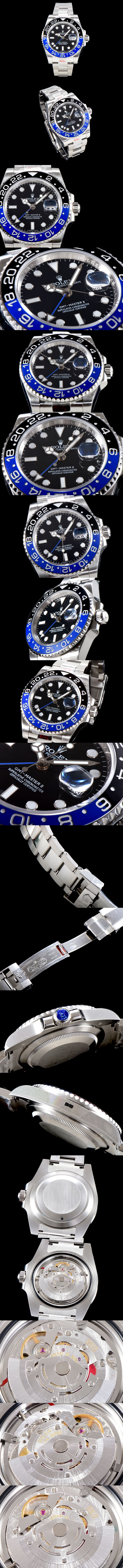 Rolex 로렉스 GMT마스터2-14 칼리버 116710BLNR-78200