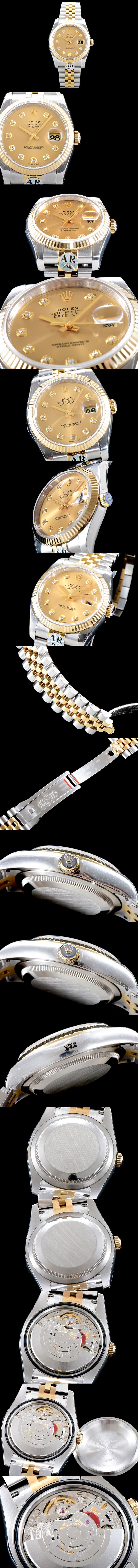 ROLEX 로렉스 데이저스트1-24 36mm 칼리버 116233