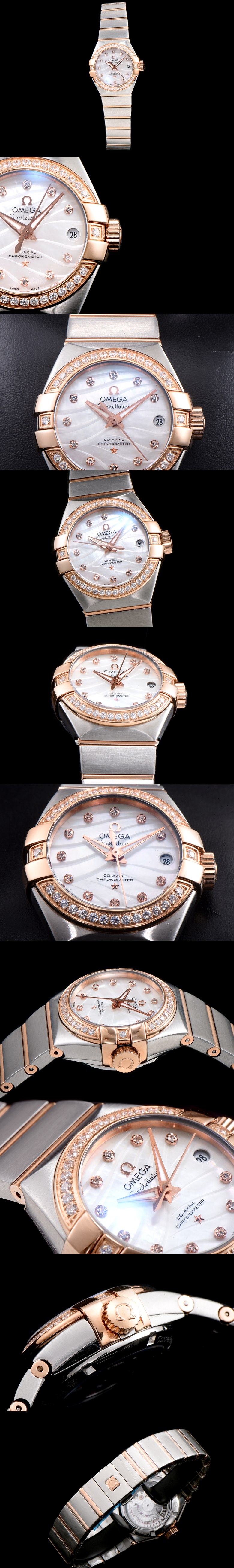 [OMEGA]오메가 컨스틸레이션 여성용 123.25.27.20.55.005