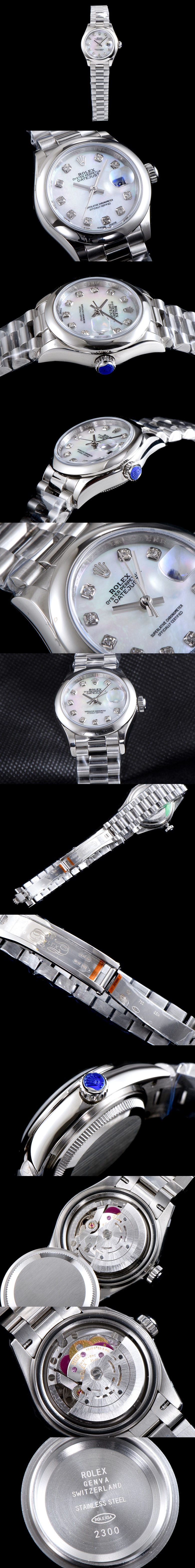 ROLEX 로렉스 여성용 데이저스트 28mm-4 칼리버 279160