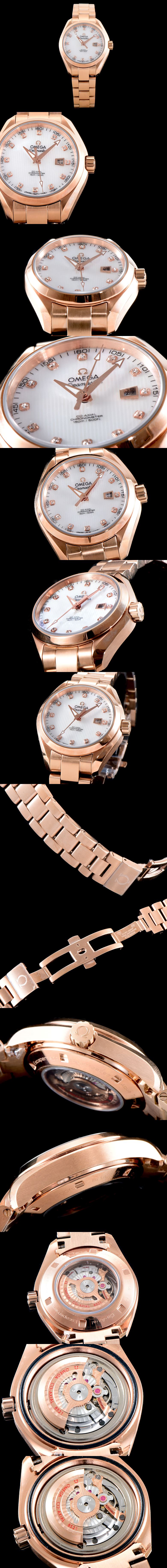 [OMEGA]오메가 씨마스터 아쿠아테라 여성용-6 231.50.30.20.55.002