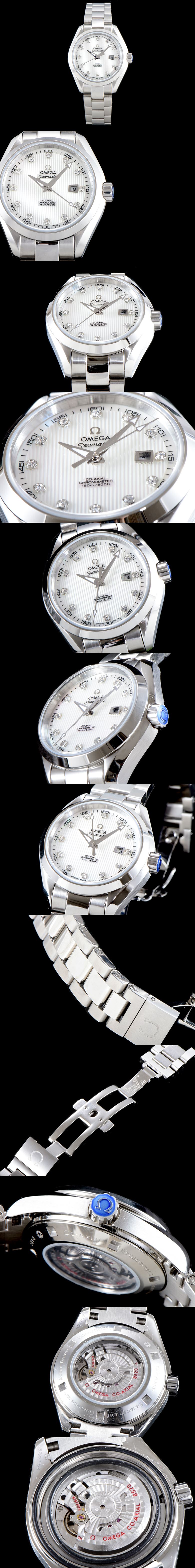 [OMEGA]오메가 씨마스터 아쿠아테라 여성용-8 231.10.34.20.55.001