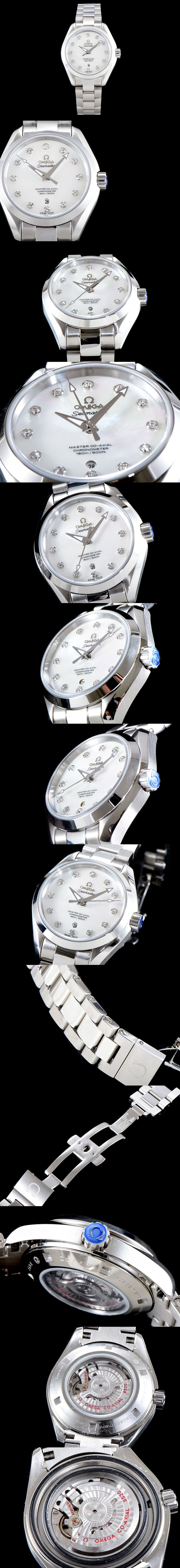 [OMEGA]오메가 씨마스터 아쿠아테라 여성용-9 231.10.34.20.55.002