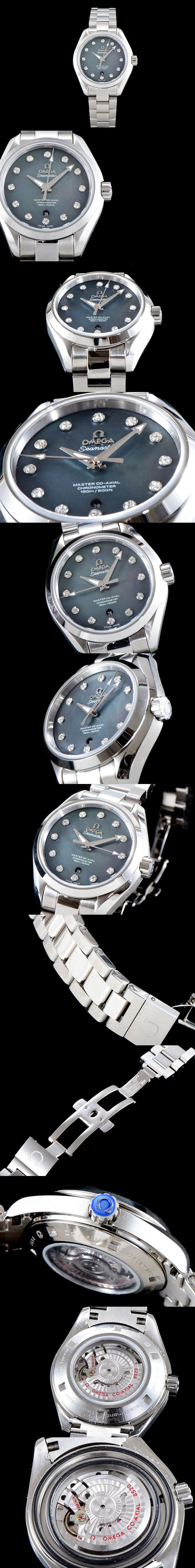 [OMEGA]오메가 씨마스터 아쿠아테라 여성용-10 231.10.34.20.57.002