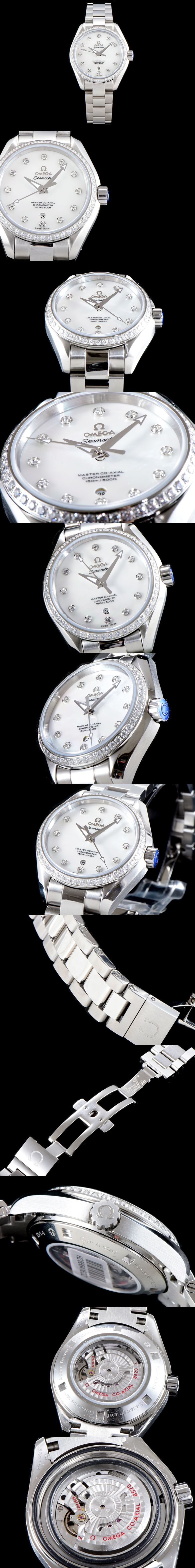 [OMEGA]오메가 씨마스터 아쿠아테라 여성용-12 231.15.34.20.55.002