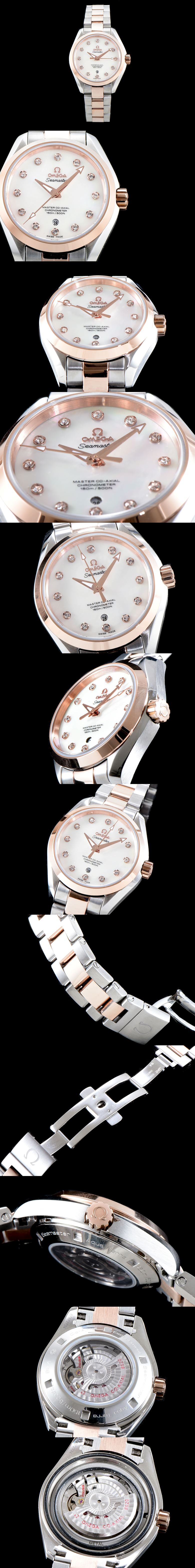 [OMEGA]오메가 씨마스터 아쿠아테라 여성용-14 231.20.34.20.55.001