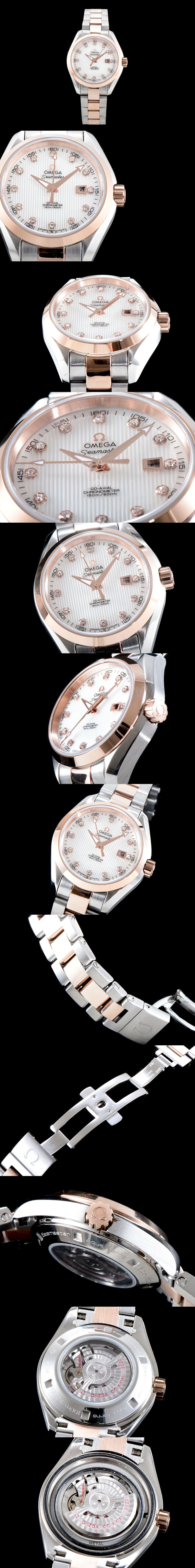 [OMEGA]오메가 씨마스터 아쿠아테라 여성용-15 231.20.34.20.55.002