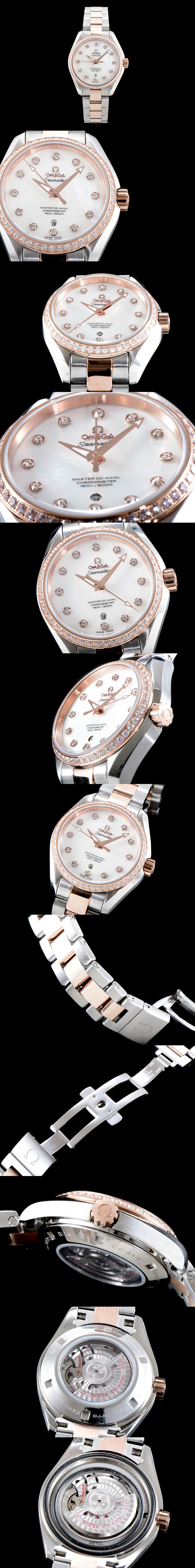 [OMEGA]오메가 씨마스터 아쿠아테라 여성용-16 231.25.34.20.55.005