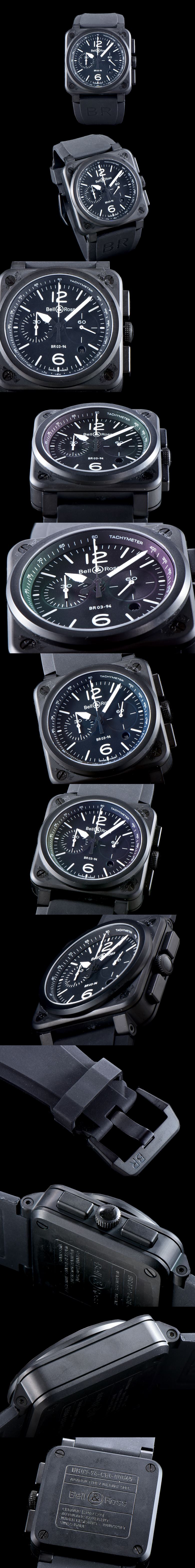 벨앤로스 에비에이션-37 크로노그라프 BR 03-94