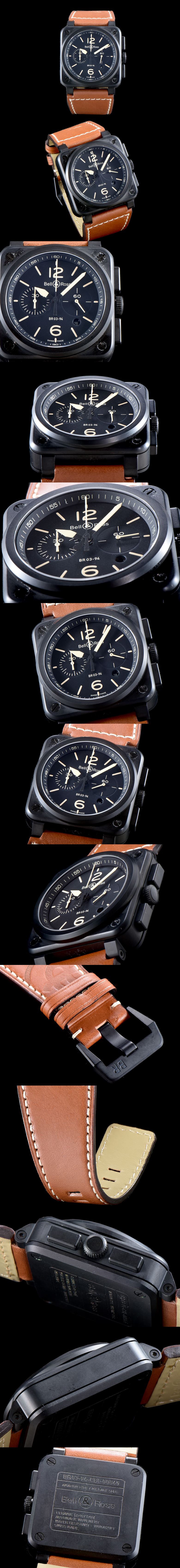 벨앤로스 에비에이션-40 크로노그라프 BR0394