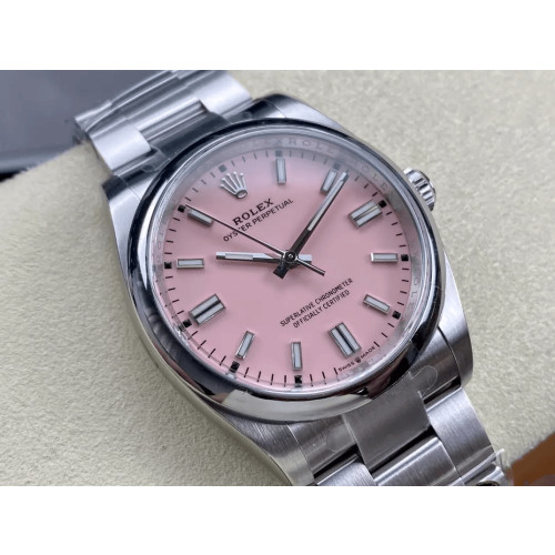 ROLEX 로렉스 오이스터퍼페츄얼 핑크 다이얼 36mm 126000