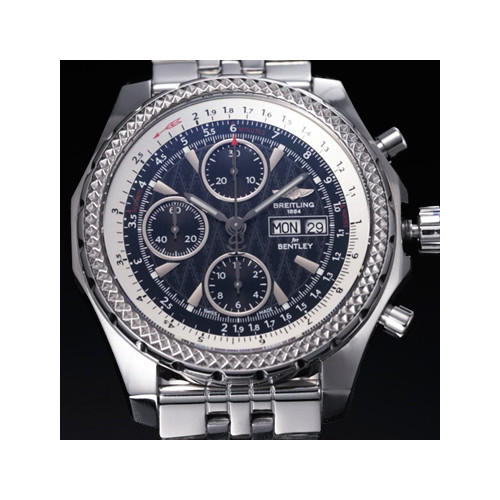 [브라이틀링]벤틀리 지티2 크로노 그래프 다크블루 다이얼 스크래치 방지 사파이어 크리스탈 글라스 최고급 옵션 bre0134 - Breitling Bentley Motors Chronograph Dark Blue Dial