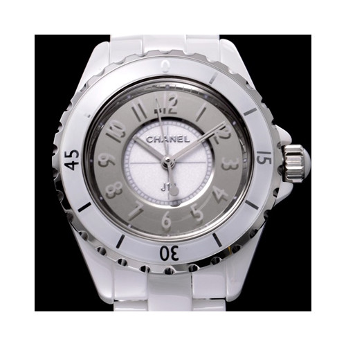  [샤넬] 제이12 H4861 - 33 mm 샤넬 정품 스위스 쿼츠 탑재 여성용 그레이다이얼 브레이슬릿 cha0134 - CHANEL J12 Full Ceramic Grey Dial Bracelet Chanel Genuine Original Swiss ETA Quartz Movement