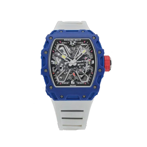 RICHARD MILLE 리차드밀 라파엘 나달 블루 화이트 러버밴드 RM35-01