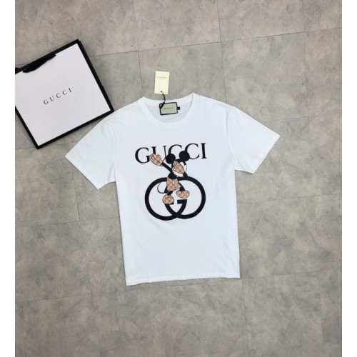 GUCCI  구찌 미키 자가드 반팔 (수입)