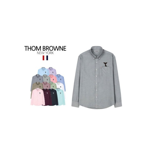 Thom Browne 톰브라운 히든삼선 스트라이프 반팔 셔츠