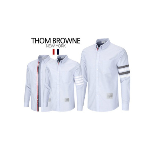 Maison Kitsune 메종키츠네 블루폭스 옥스포드 셔츠