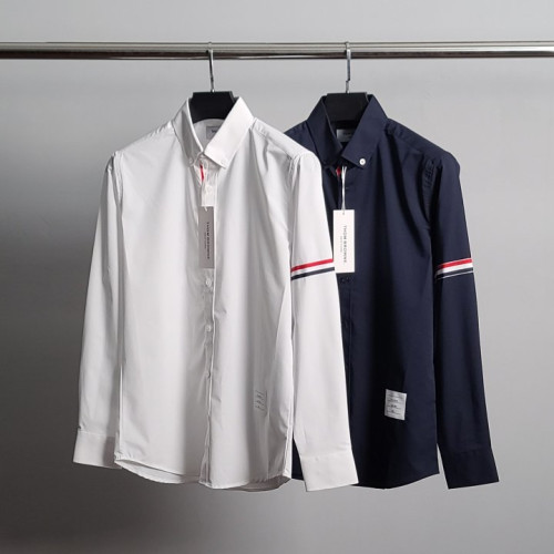 Thom Browne 톰브라운 소매 스트라이프 셔츠