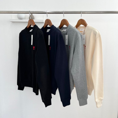 AMI  아미 톤앤톤 절개 맨투맨