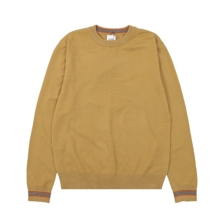 BURBERRY 버버리 엘보 체크 패치 니트