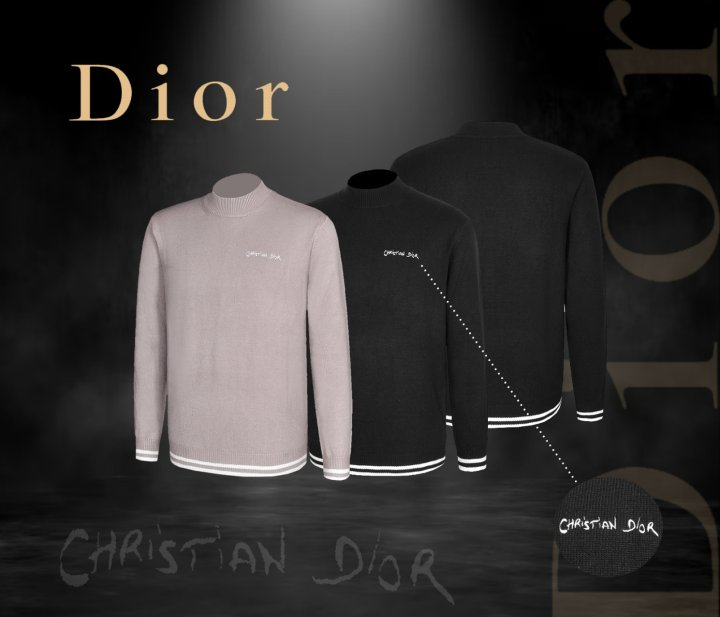 DIOR 디올 울 반목 니트