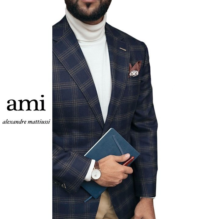 AMI 아미 헤라시 긴목 목폴라