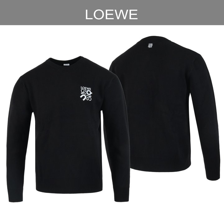 LOEWE 로에베 신상 아나그램 램스울 니트