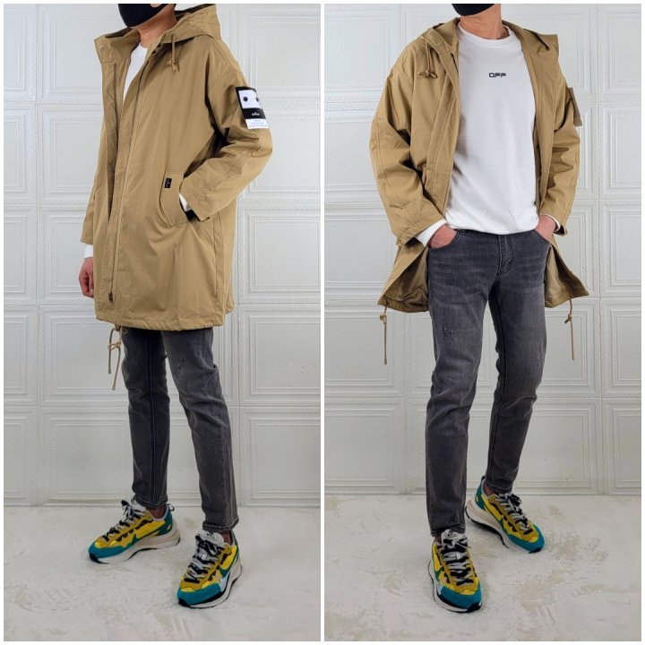 Stone Island 스톤아일랜드 캠프 사파리 야상 [고급]