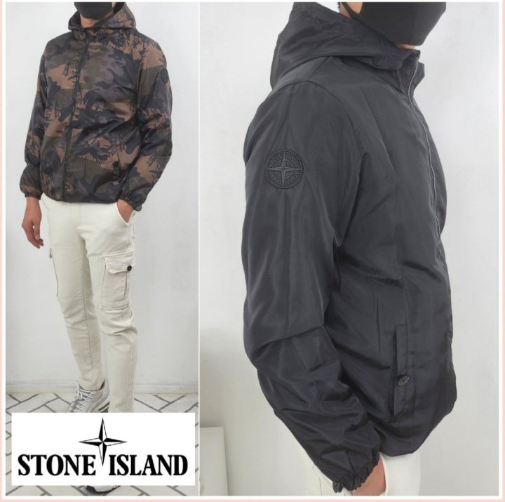 Stone Island 스톤아일랜드 카모 리버시블 윈드 브레이커