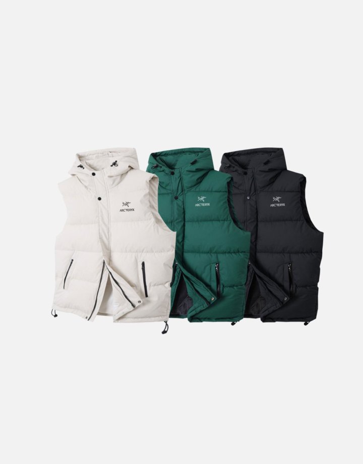 ARCTERYX 아크테릭스 후드 패딩조끼