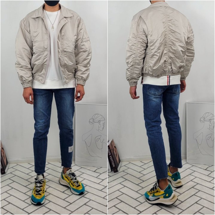 Dolce&Gabbana  돌체앤가나 리미티드 파일럿 항공 점퍼 [고급]