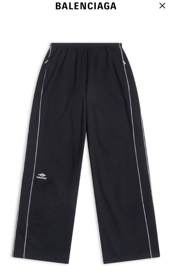 BALENCIAGA  발렌시아가 스포츠 B 팬츠