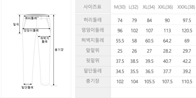 THOM BROWNE 톰브라운 포인트 본딩기모 면바지