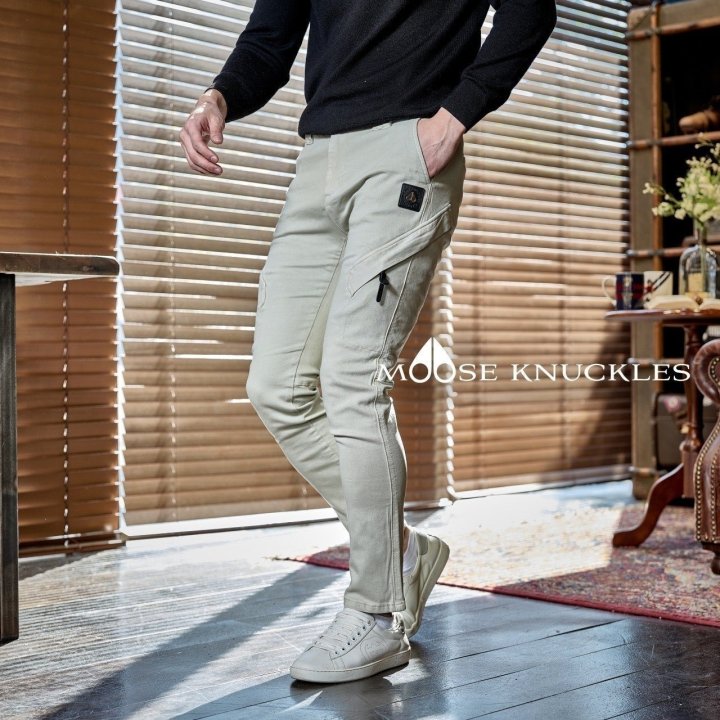 MOOSE KNUCKLES 무스너클 사이드 한정판 팬츠 3COLOR