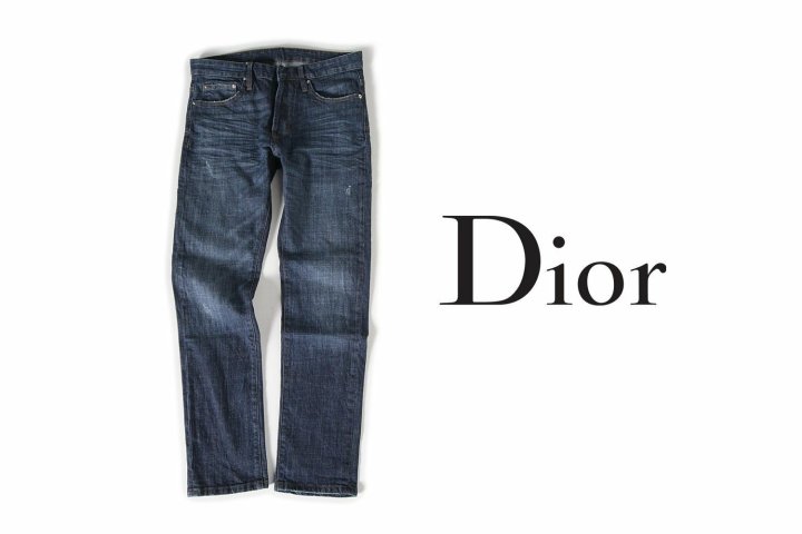 Dior 22ss가을신상 디올 로고패치  슬림진
