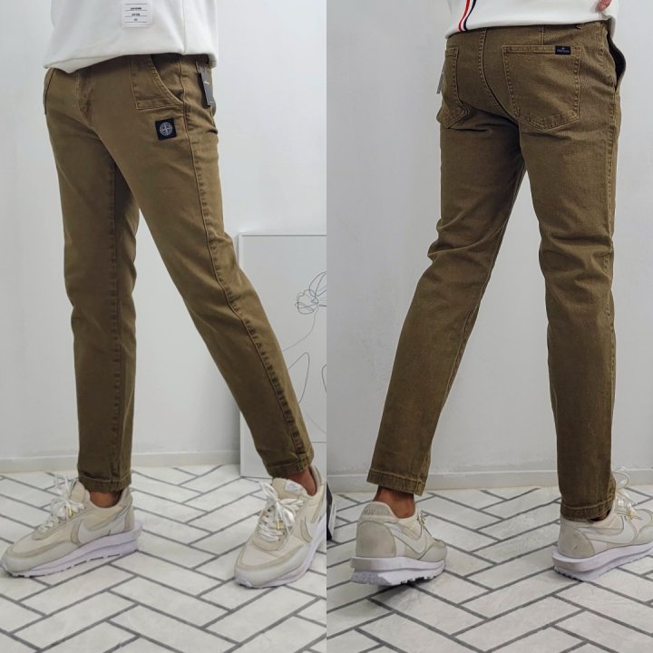 Stone Island 스톤아일랜드 더티 워싱 팬츠 [고급]