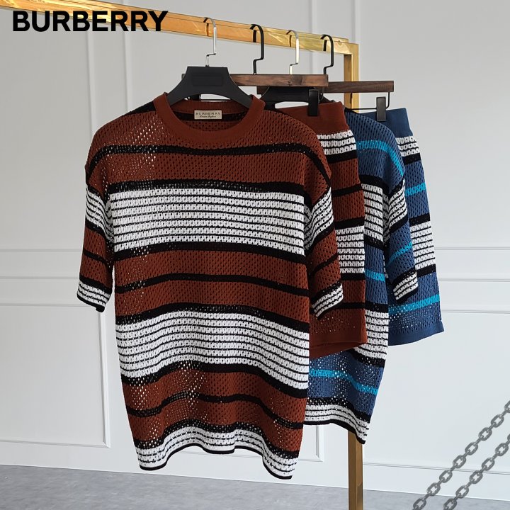 Burberry 버버리 스트라이프 매쉬 세트
