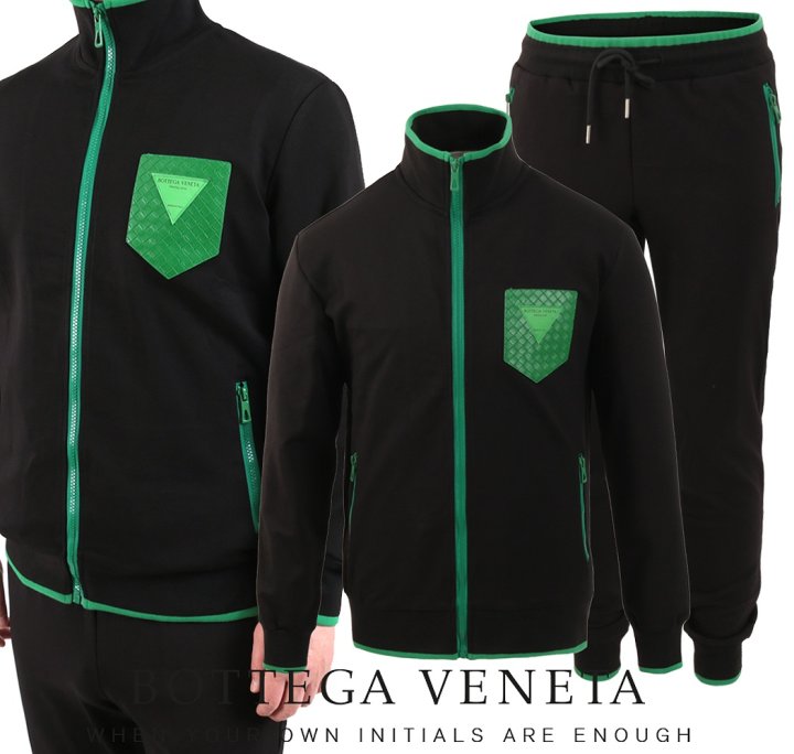 Bottega Veneta 보테가베네타 23FW 그린 트라이앵글 코튼 셋업