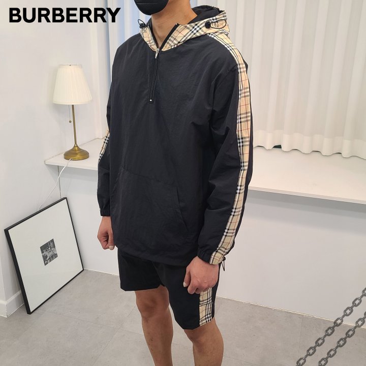 BURBERRY  버버리 체크 아노락 세트