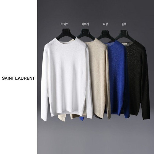 SAINT LAURENT 세인트로랑 비치 린넨 긴팔