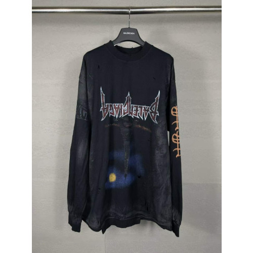 GUCCI 구찌 로고 슬림핏 긴팔 카라티