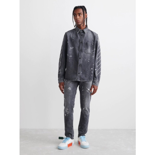 Off-White 오프화이트 디아그 데님셔츠