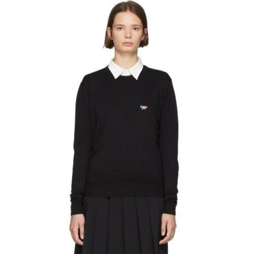 MAISON KITSUNE 메종키츠네 트리컬러 라운드니트 3COLOR