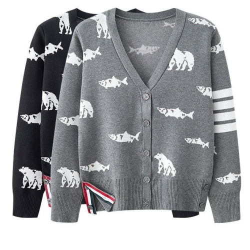 Thom Browne  톰브라운 사선완장 물곰 가디건