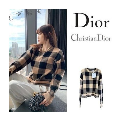 Dior 디올 버디 라운드 니트