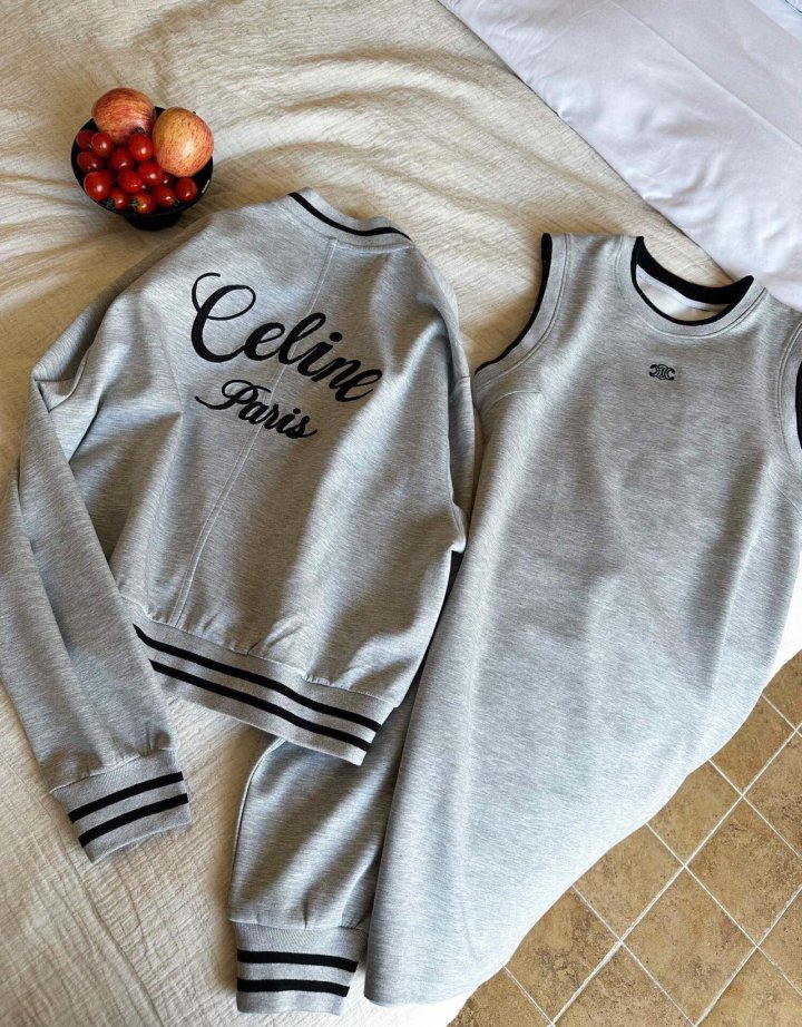 CELINE 셀린느 투피스 블루종 set