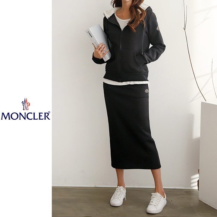 MONCLER 몽클레어 양털집업 스커트세트 2COLOR