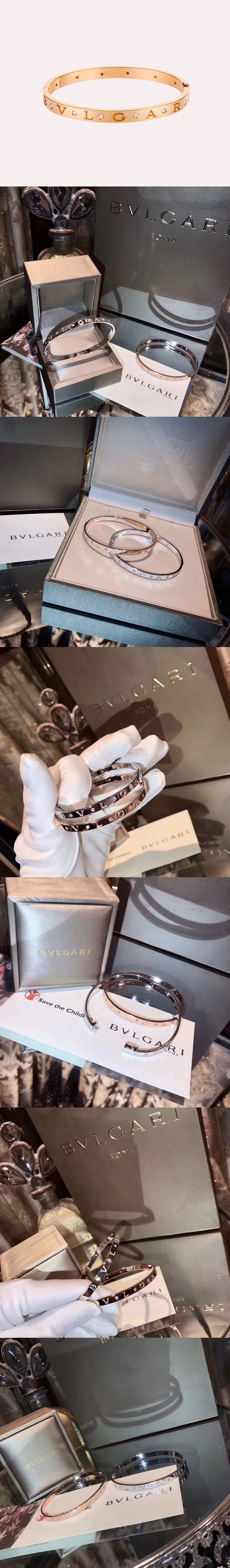 불가리 뱅글 브레이슬릿